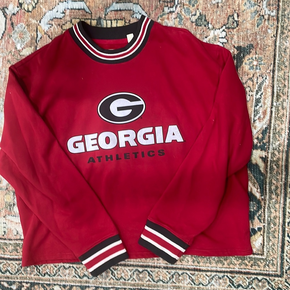 Crop UGA sweatshirt